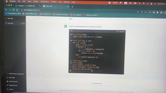 ChatGPT codeforces есептерін қатесіз шығаруда смотреть онлайн