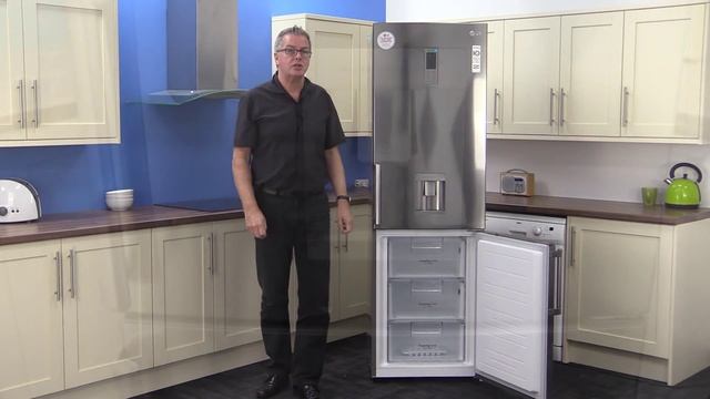 LG GBF539PVQWB Frost Free Fridge Freezer смотреть онлайн
