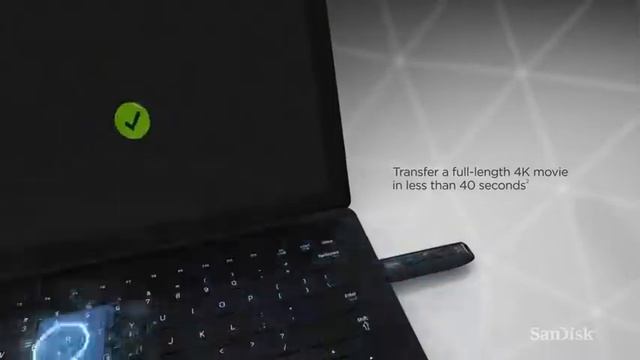 TURA SanDisk Extreme® Go USB 3.1 Flash Drive смотреть онлайн