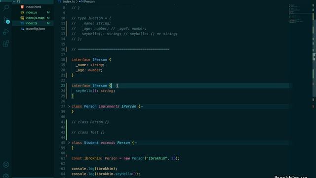 08-dars | Interface, Interface vs Type | TypeScript darslari | uzbek tilida to'liq qo'llanma смотреть онлайн