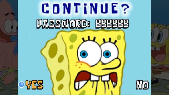SpongeBob SquarePants: Revenge of the Flying Dutchman - Game Over (GBA) смотреть онлайн