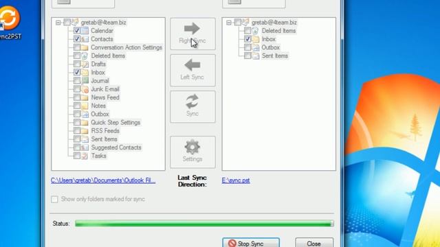 Sync 2 PST - How to sync Outlook PST files between multiple PCs смотреть онлайн