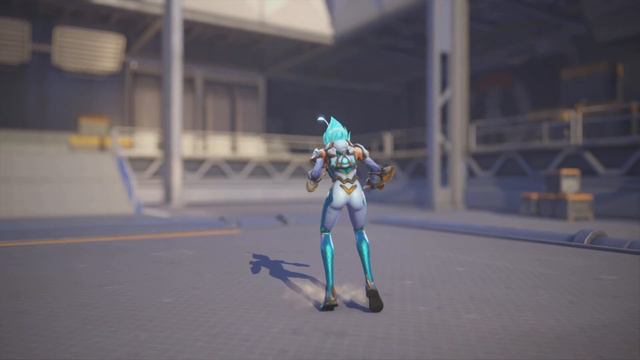 NEW Tracer Warm Ups Emote with Different Skins | Overwatch 2 смотреть онлайн