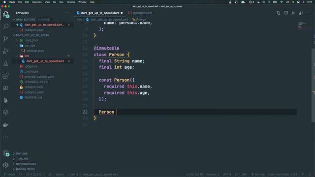 Immutable Data Classes in Dart | Flutter Dart Tutorial #35 смотреть онлайн