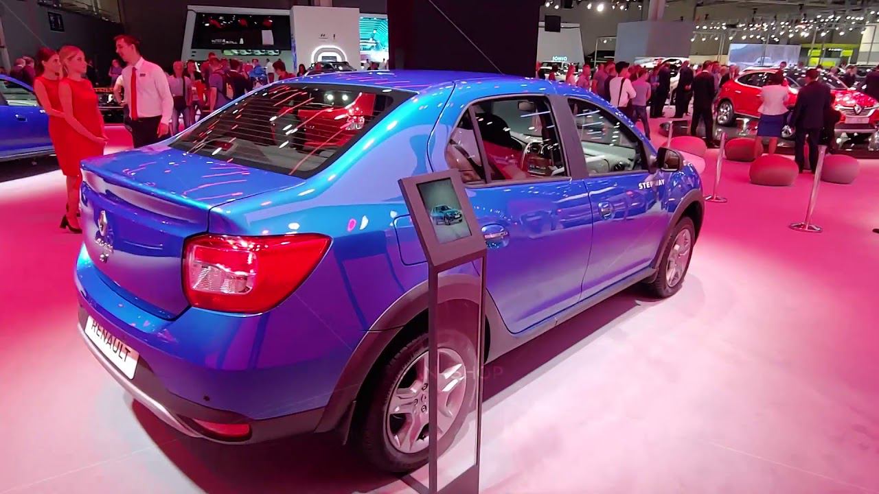 Новый Logan Stepway на ММАС 2018 смотреть онлайн