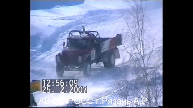 Автокросс Русская зима 2007 ФИНАЛ зил 130 смотреть онлайн