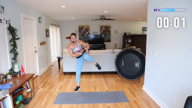 45 MIN Standing Cardio Core + Strength  | All Standing NO JUMPING