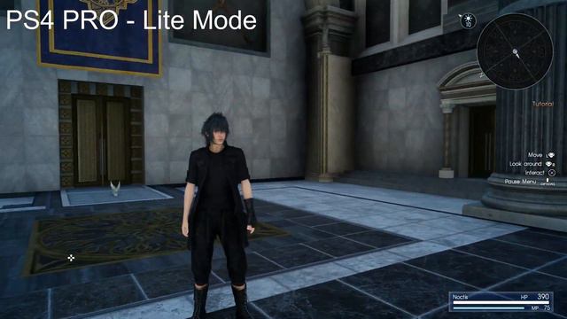 FF XV Tutorial PS4 vs PRO Camera Panning Comparison (ISSUE SEEMS ISOLATED TO TUTORIAL) смотреть онлайн