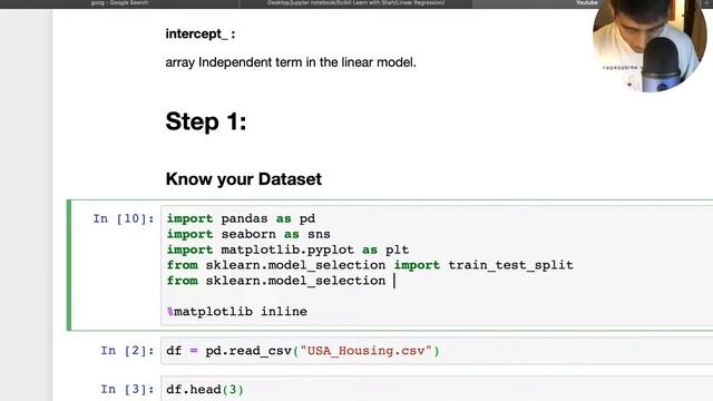 Machine Learning Model SciKit Linear Regression Tutorial #3 смотреть онлайн