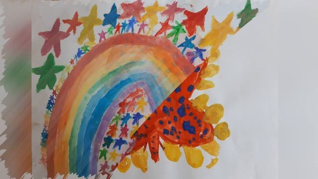 Выставка детского рисунка "Мы подарок нарисуем" смотреть онлайн