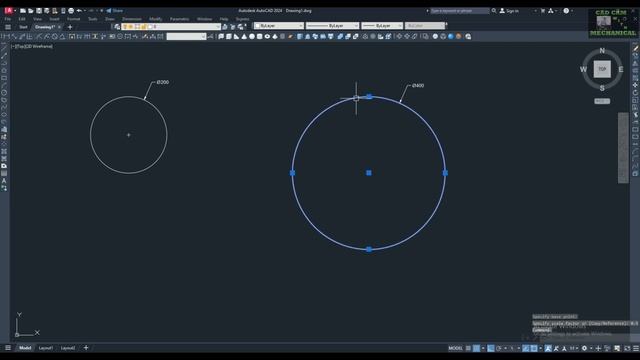 AutoCAD 2024  Modify Toolbar  I  AutoCAD 2024 Modify Toolbar All Tools In Detail With Example.