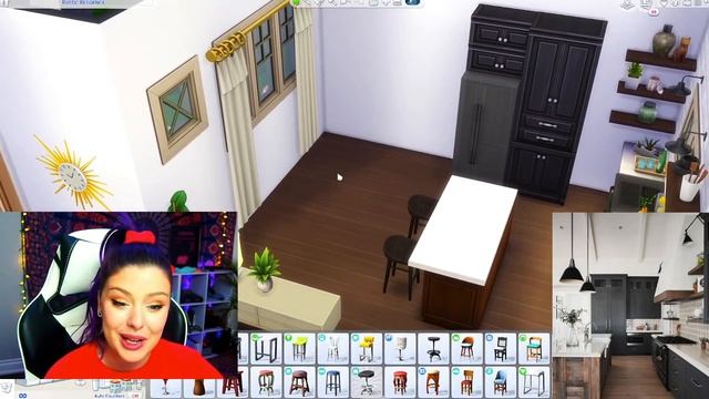 Building the FIRST ROOM I find on Pinterest for Every Room in The Sims 4 // SIMS 4 BUILD CHALLENGE смотреть онлайн