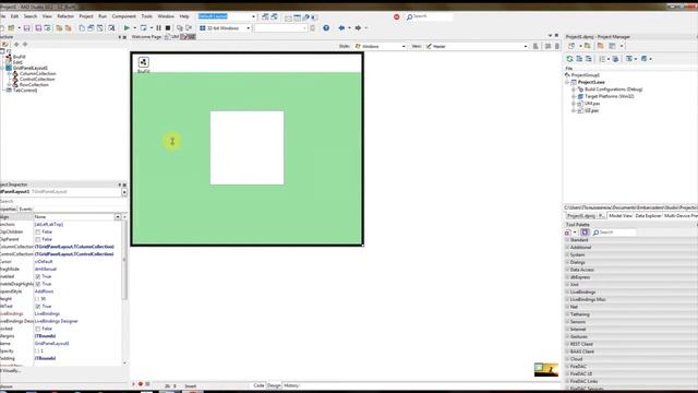 Урок 2 - Создание простого тестового приложения на RAD Studio (часть 1) смотреть онлайн