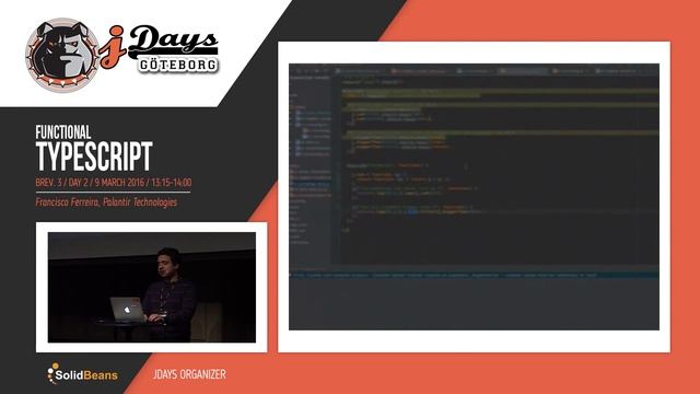 Functional TypeScript. Speaker: Francisco Ferreira смотреть онлайн