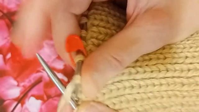 Вязаный спицами подклад для шапки смотреть онлайн