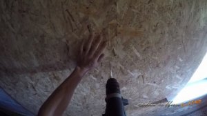 Крепление OSB к блокам перфоратором.   Приятного просмотра . 17.06.2019.