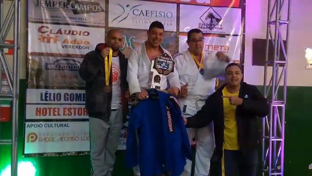 Premiação do absoluto faixa branca Campos Open смотреть онлайн