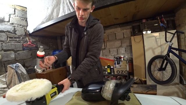 Детейлинг студия из гаража с нуля | покупка оборудования | первая полировка