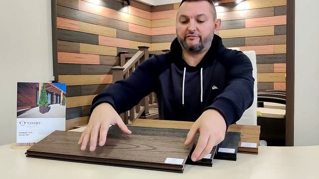 Фасадные панели из ДПК видеообзор Технодек смотреть онлайн