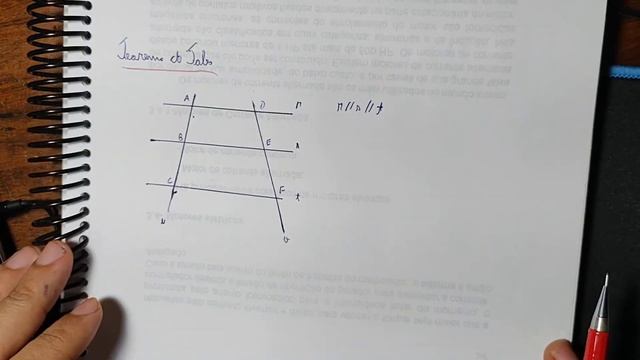 Teorema de Tales - 9° ano смотреть онлайн