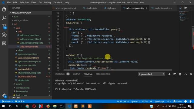 6. Angular 12 PHP MySql CRUD operation | Angular 13 PHP MySql Insert Update Delete смотреть онлайн