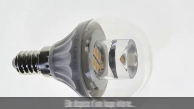 Ampoule led E14, 4W, blanc chaud, avec une loupe interne смотреть онлайн