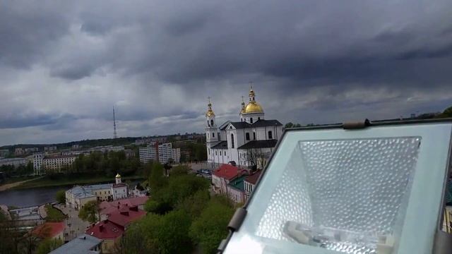 Витебск, вид с ратуши смотреть онлайн