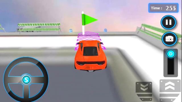 City car rooftop stunts Gameplay Android and iOS #5 Car Games смотреть онлайн