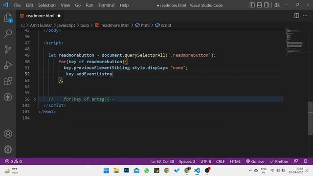 Read more read less function in javascript || React With Yuva смотреть онлайн