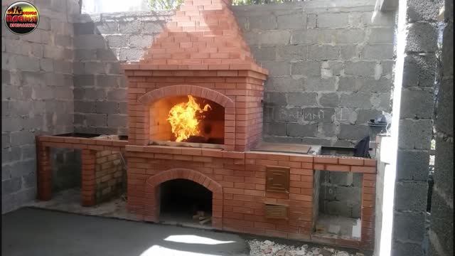 Полное руководство по сборке мангала из кирпича с печью под казан весь процесс с озвучкой мастера смотреть онлайн