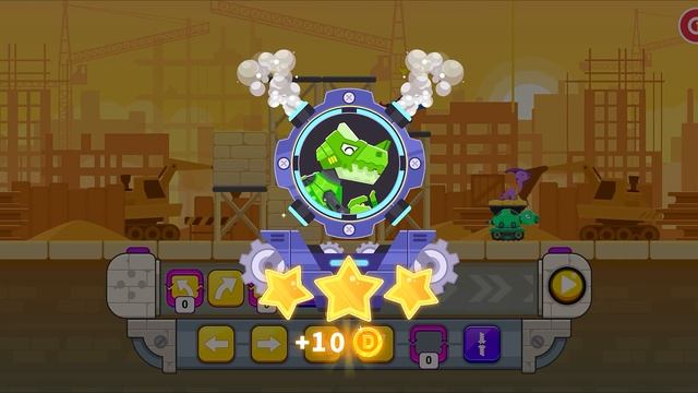 Dinosaur Coding Trucks #2 + Dino Robot Corps | Eftsei Gaming смотреть онлайн