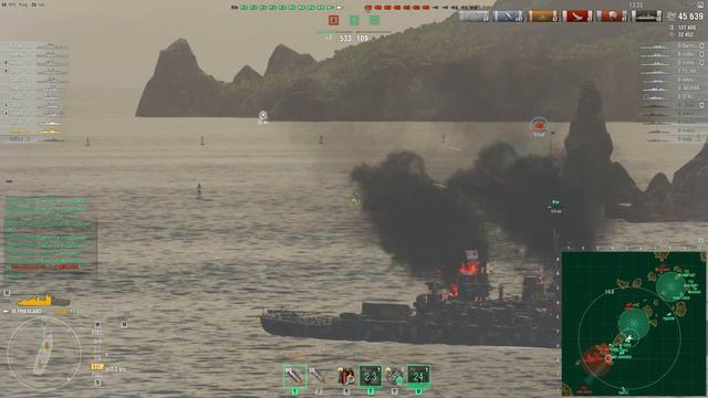 Эсминец Friesland - Что за Бред?! Нет торпед!!!!! (World of Warships) смотреть онлайн