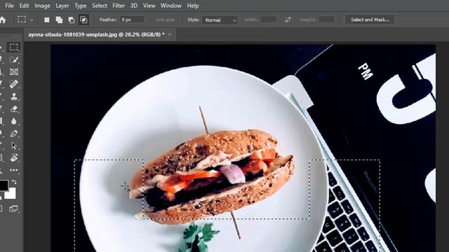 6. Rectangular Marquee Tool - Adobe Photoshop for Absolute Beginners | Tutorial смотреть онлайн
