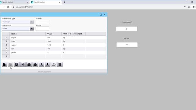 WinCC Unified V16: How to use the Parameter set control for recipe handling смотреть онлайн
