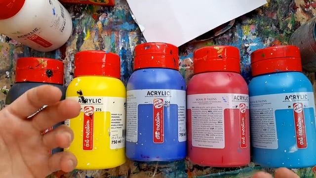 Что приобрести новичку для рисования красками ?? смотреть онлайн