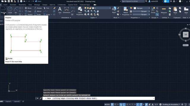 #2 || AutoCAD 2D || Line, Polyline, Trim|| Complete tutorial in Bengali || #subirCAD смотреть онлайн