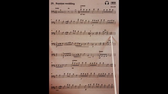 29 Russian Wedding piano accompaniment at rehearsal speed смотреть онлайн