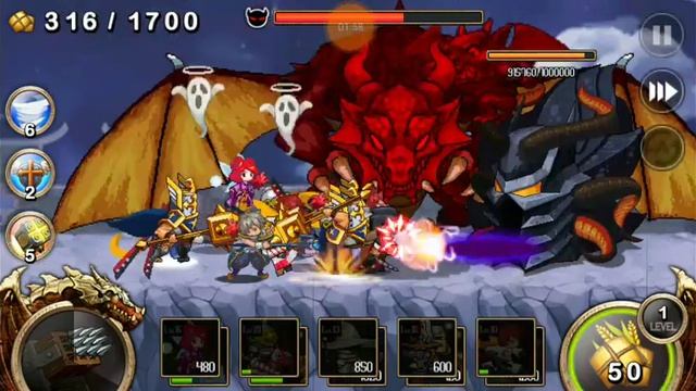 "Kingdom Wars" unlock chapter 4 defeat the dragon смотреть онлайн