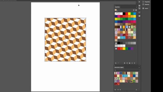 How to create seamless patterns in Adobe Illustrator (Part 1 of 2) смотреть онлайн