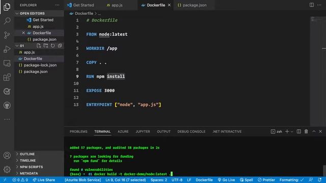 Docker tutorial part1 #container #image containerize your app #beginners смотреть онлайн