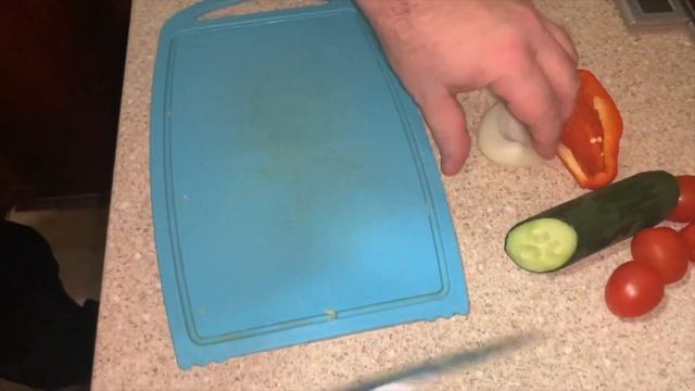 Куриная грудка с салатом! ПП ужин (короткая версия) смотреть онлайн