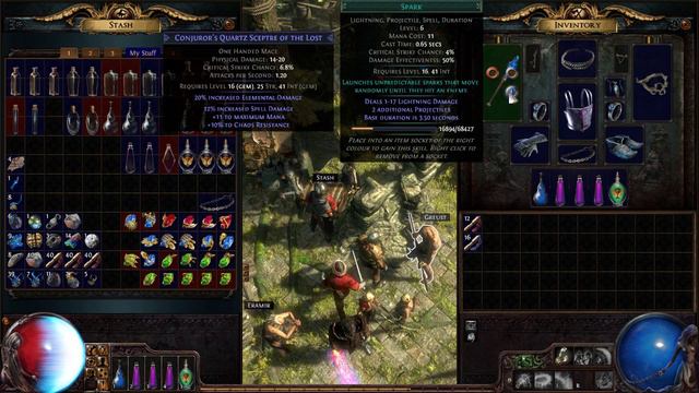 Path of Exile (shaking text bug) смотреть онлайн