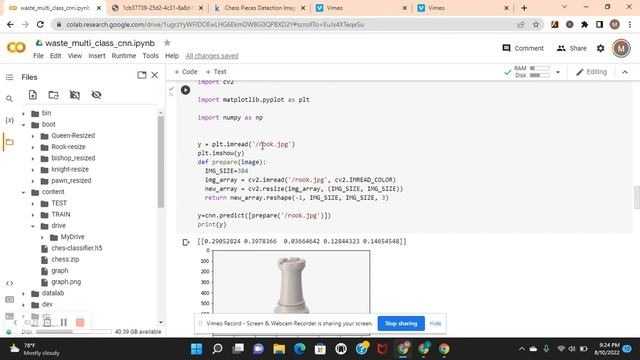 Build a accurate Convolutional Neural Network to detect 5 chess pieces and plot the cnn architectur смотреть онлайн