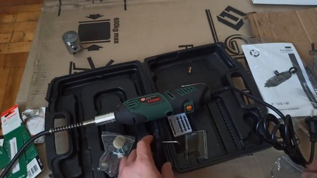 Обзор Электрический Гравер Калибр 160 ватт (ЭГ-160+ВГ) смотреть онлайн