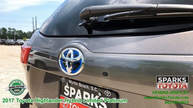 SOLD Certified 2017 Toyota Highlander Hybrid Limited Platinum at Sparks Toyota - SOLD смотреть онлайн