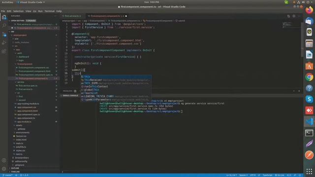 How to create service in Angular смотреть онлайн