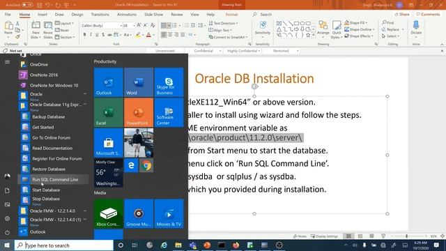 How to Install Oracle Database 11g on Windows 10 смотреть онлайн