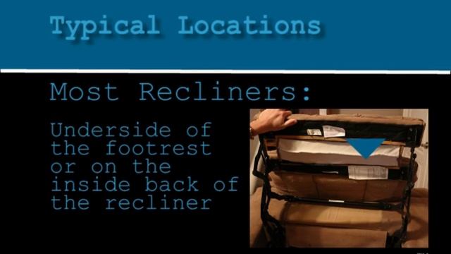 How to Locate a Manufacturer Tag on Furniture смотреть онлайн