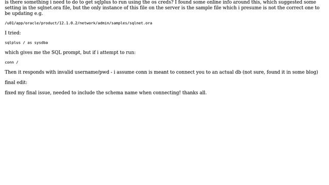 Databases: How to access an Oracle database from linux? смотреть онлайн
