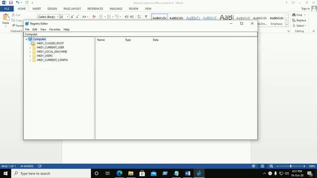 How to reset ms office 2013 to it's default setting | reset ms office all version to default settin смотреть онлайн